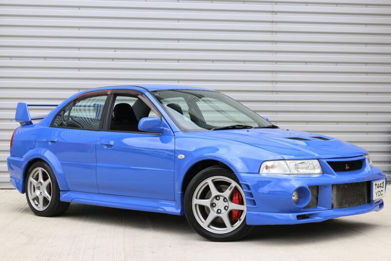 View MITSUBISHI LANCER Evo evolution 6 GSR IMMACULATE CONDITION REIMS BLUE