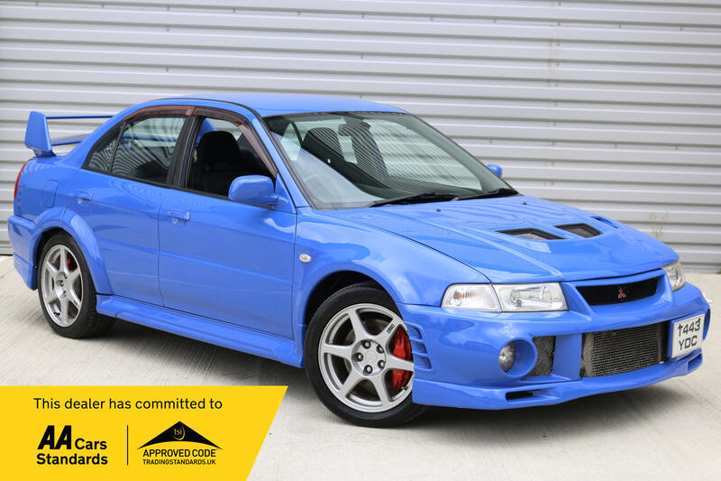 View MITSUBISHI LANCER Evo evolution 6 GSR IMMACULATE CONDITION REIMS BLUE