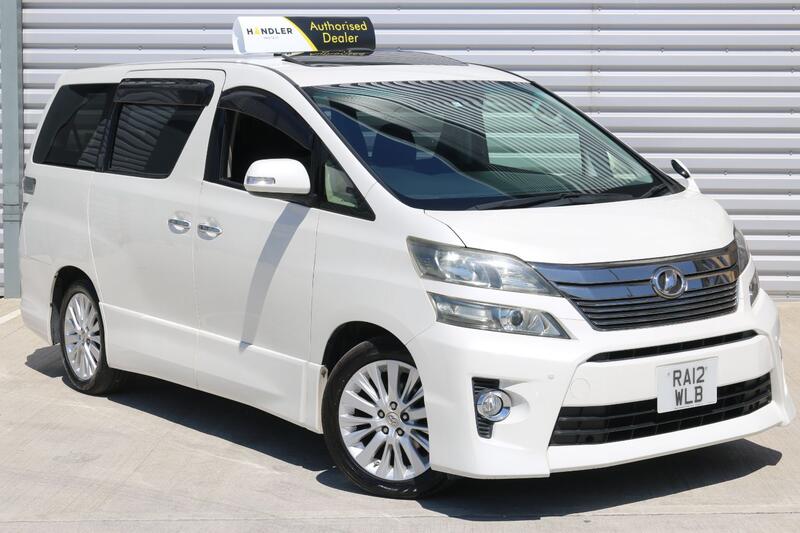 View TOYOTA VELLFIRE 2.4 7 SEATER ARMCHAIR RECLINERS