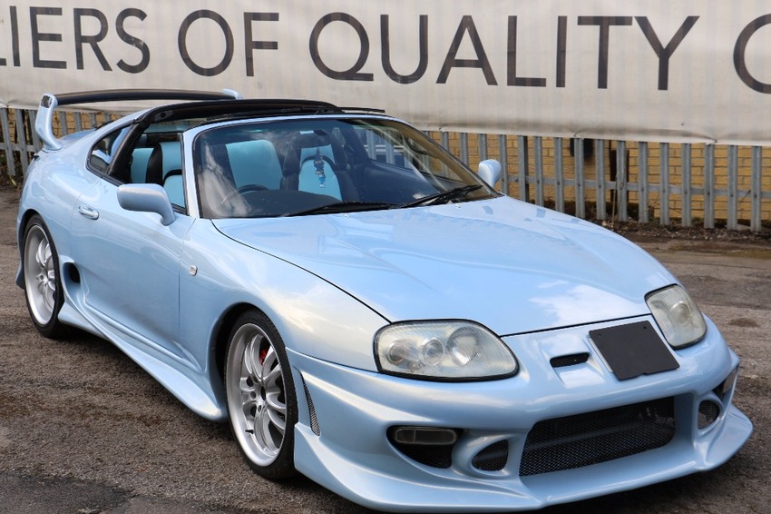 View TOYOTA SUPRA HIGH QUALITY SHOWCAR STANDARD AEROTOP NON TURBO CUSTOM LEATHER ETC ETC