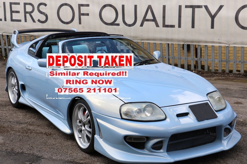 View TOYOTA SUPRA HIGH QUALITY SHOWCAR STANDARD AEROTOP NON TURBO CUSTOM LEATHER ETC ETC