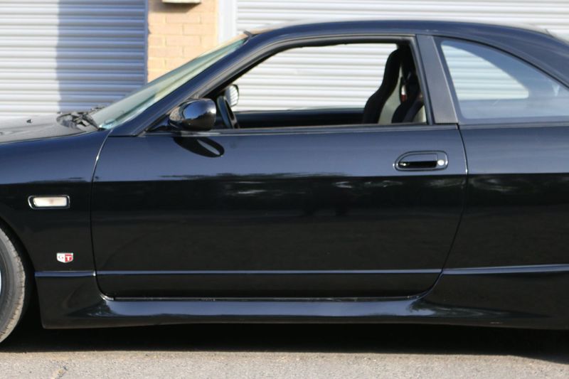 View NISSAN SKYLINE R33 GTSt TURBO STUNNING GLOSS BLACK 1993 LOW MILES AND SUPERB !!!  NATIONWIDE DELIVERY