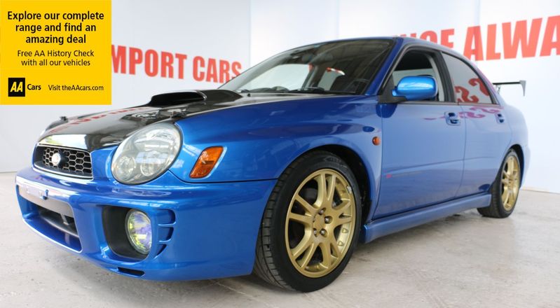 View SUBARU IMPREZA WRX STI Subaru Impreza 2.0 WRX Sti Sought after Rally Blue Bugeye Model