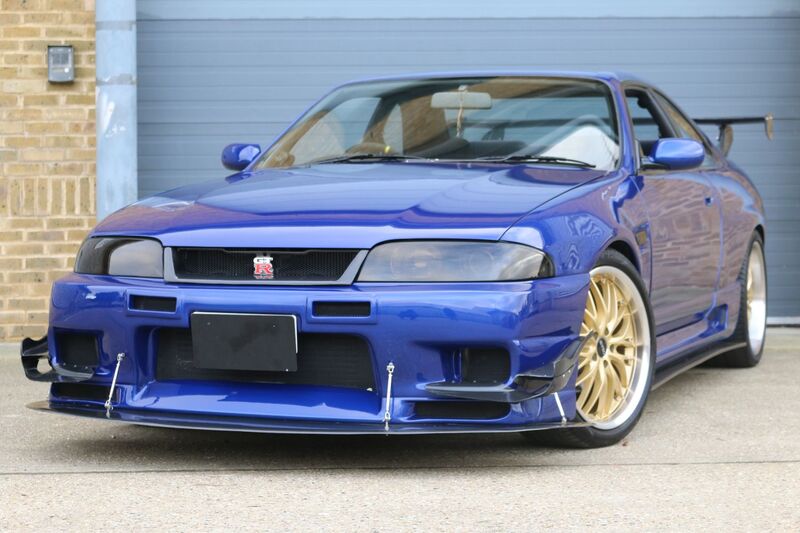 View NISSAN SKYLINE Nissan Skyline R33 GTST GROUND UP RESTORATION PEARL  BLUE GTR WIDEBODY