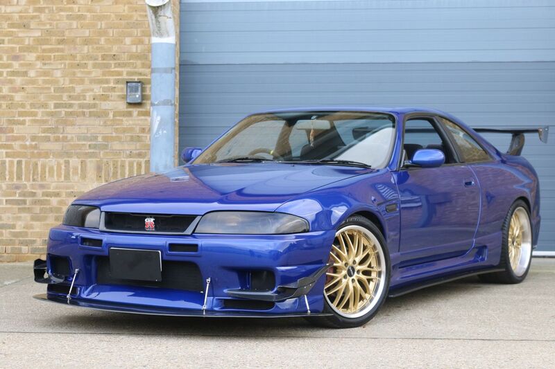 View NISSAN SKYLINE Nissan Skyline R33 GTST GROUND UP RESTORATION PEARL  BLUE GTR WIDEBODY