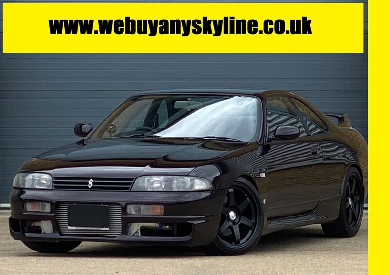 View NISSAN SKYLINE GTST R33 SINGLE TURBO FRESH STOCK MIDNIGHT PURPLE COLOUR