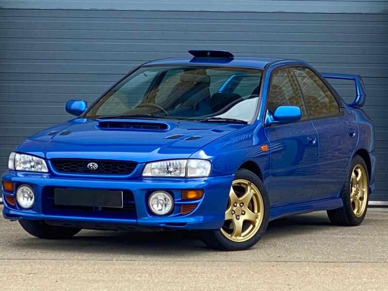 View SUBARU IMPREZA WRX STI Subaru Impreza WRX STI RA 555 WRC LIMITED EDITION V5 ROOF VENT 11000+ZERO RUST!