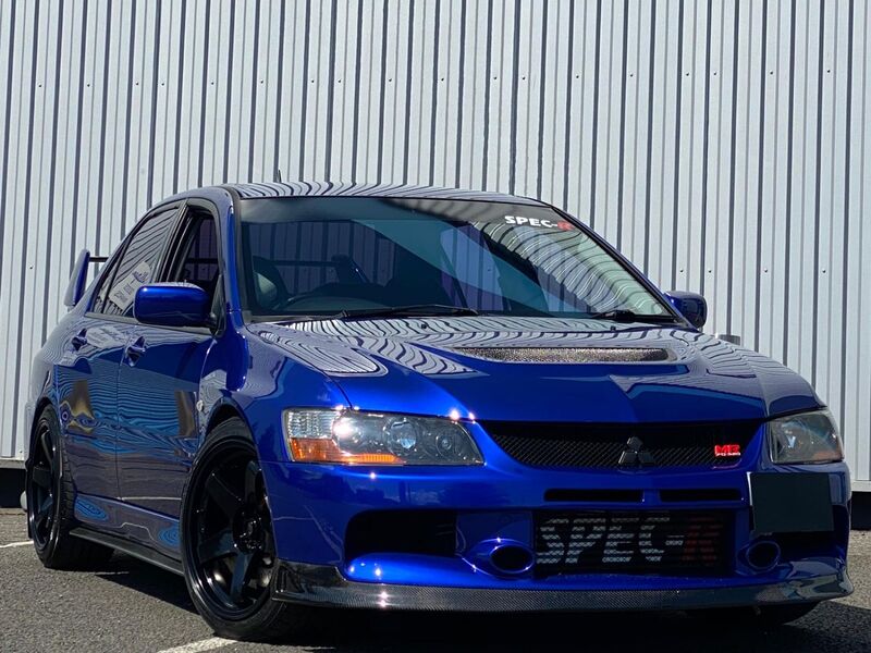 View MITSUBISHI LANCER Mitsubishi Lancer Evolution EVO 9 Ruri Blue SHOWCAR 520 BHP FORGED BEST AROUND!