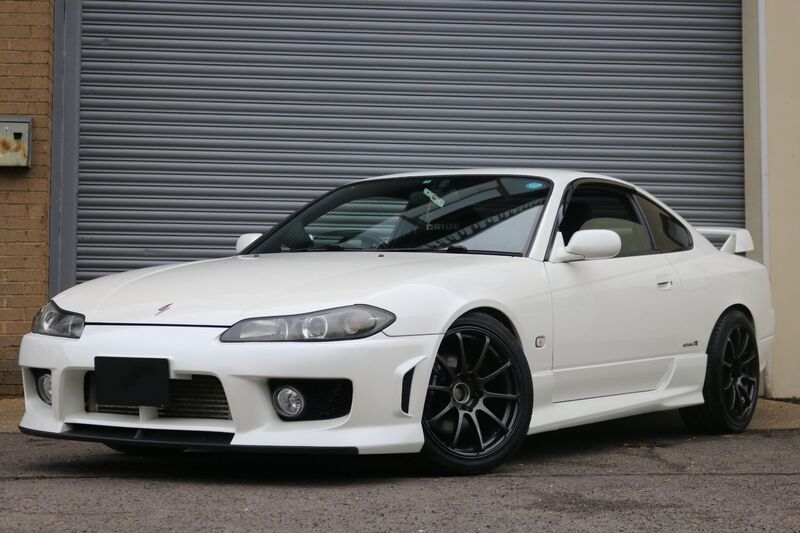 View NISSAN SILVIA S15 Spec R Turbo FACTORY AERO 6 SPEED Stunning Car NO RUST