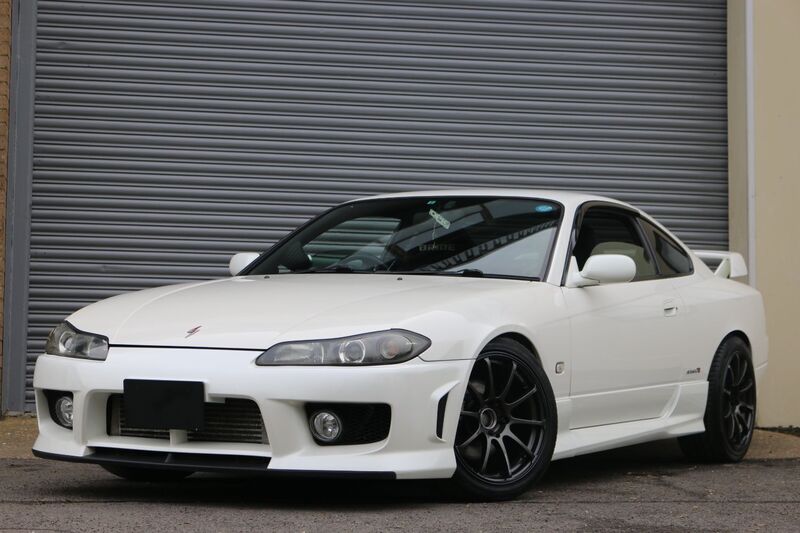 View NISSAN SILVIA S15 Spec R Turbo FACTORY AERO 6 SPEED Stunning Car NO RUST