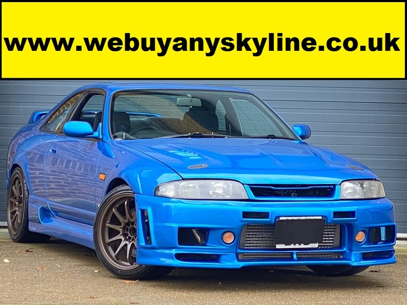 View NISSAN SKYLINE SKYLINE R33 GTST BAYSIDE BLUE*400R GTR WIDEBODY**SINGLE TURBO**STUNNING**