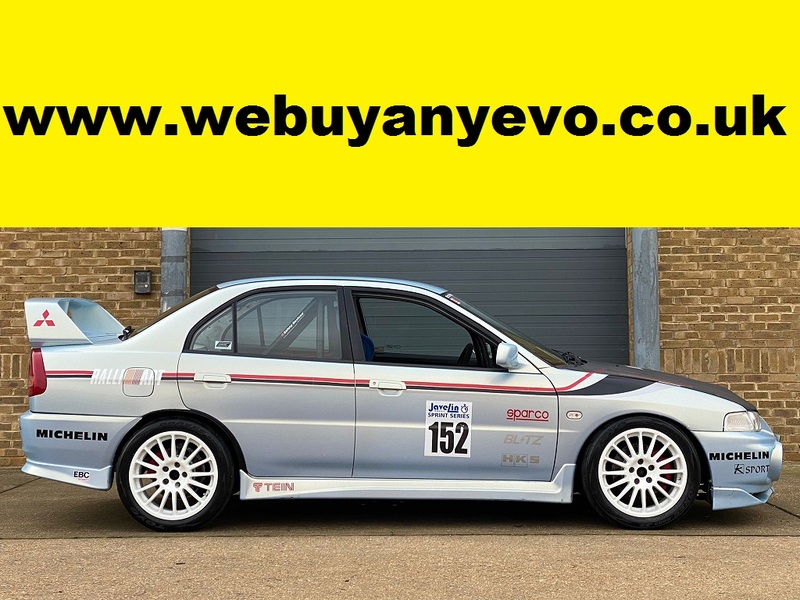 View MITSUBISHI LANCER EVOLUTION Evo 4 ROAD LEGAL TRACK SET UP CAR.