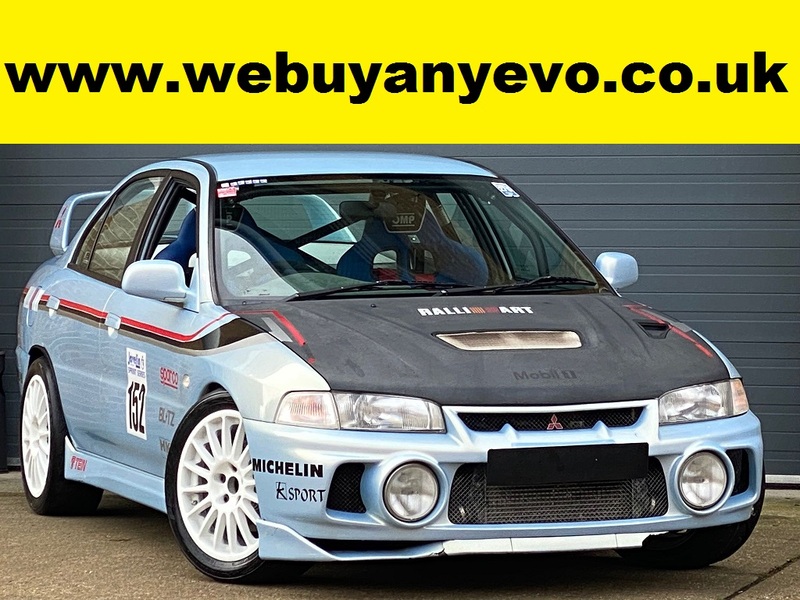 View MITSUBISHI LANCER EVOLUTION Evo 4 ROAD LEGAL TRACK SET UP CAR.