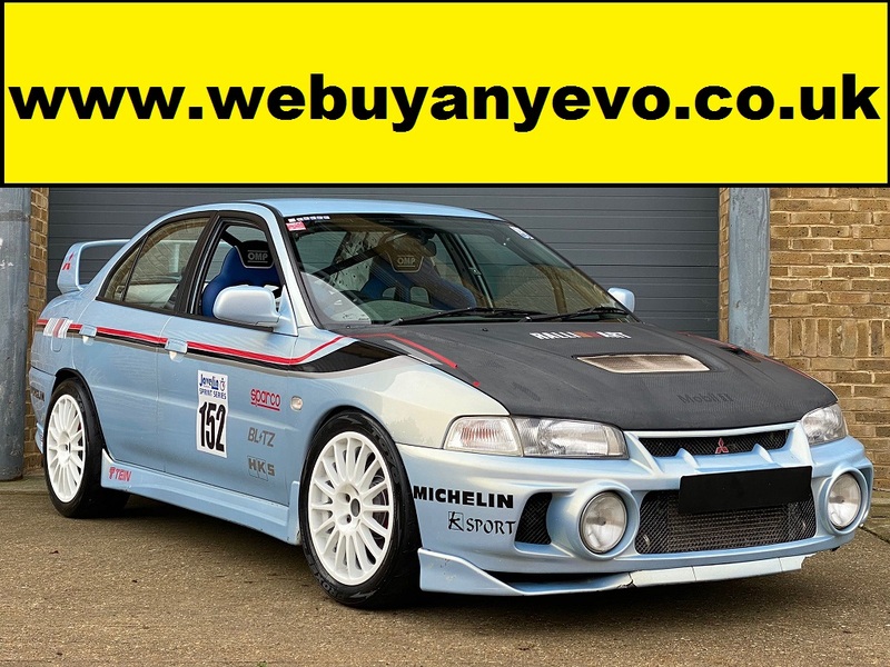 View MITSUBISHI LANCER EVOLUTION Evo 4 ROAD LEGAL TRACK SET UP CAR.