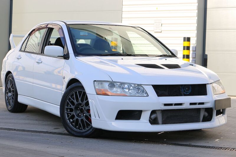 View MITSUBISHI LANCER MITSUBISHI LANCER EVO 7 EVOULTION SUPER STUUNING RUST FREE UNWELDED UNRESTORED EXAMPLE